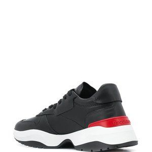 Dsquared2 D42 tiger print sneakers